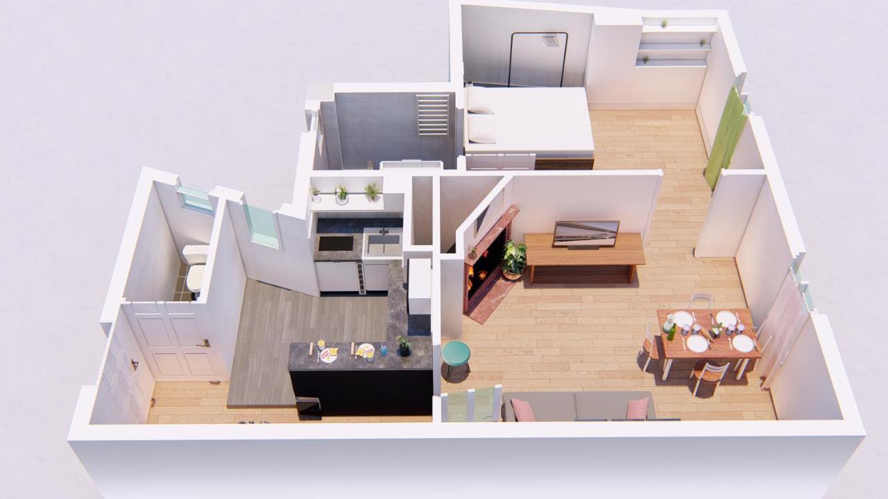 Le Charme Haussmannien-10 Min Paris Apartment อาร์ฌ็องเตย ภายนอก รูปภาพ